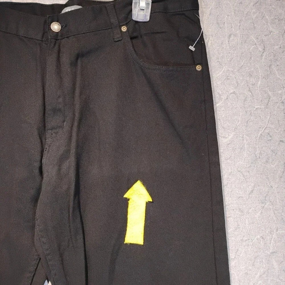 TNL Men's NWT Black Denim Jeans in Size 38/32 - Picture 10 of 11